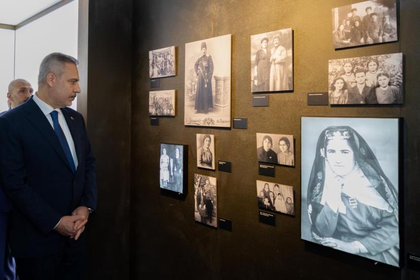 Bakan Fidan, İstanbul'da 'Ahıska TürkleriKayıp Sürgünün İzinde' sergisinin açılışına katıldı