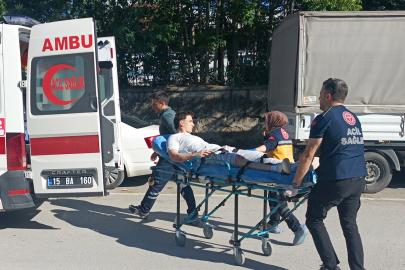 Burdur'da kaza: 1 yaralı