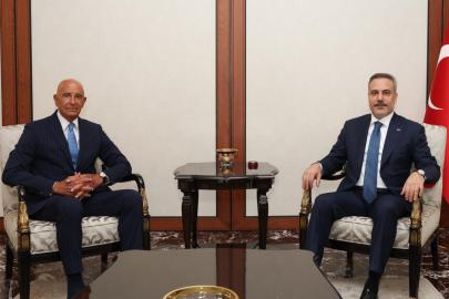 Bakan Fidan ABD'nin Ankara Büyükelçisi Barrack'ı kabul etti