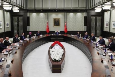 Kabine toplantısı başladı