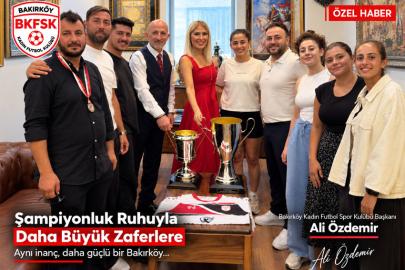 Ali Özdemir Bakırköy Kadın Futbol Spor Kulübü Başkanı