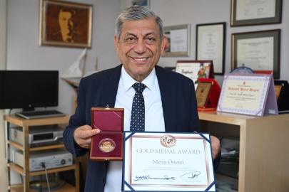 Prof. Dr. Metin Önerci'ye Dünya Altın Madalya ödülü